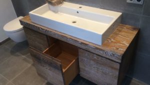 Waschtisch im Vintagestil