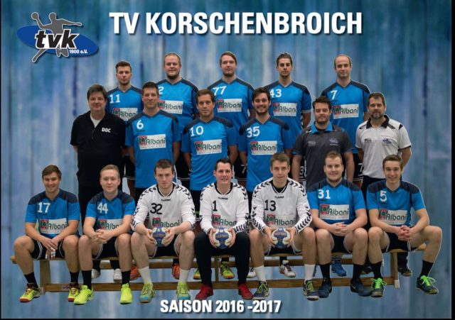 2.Herren-Handballmannschaft des TVK Korschenbroich