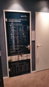 Gestaltung in Holz auf der Baumesse 2017 in München