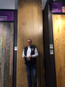 Gestaltung in Holz auf der Baumesse 2017 in München