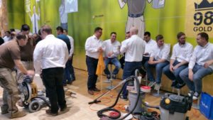 Gestaltung in Holz auf der Baumesse 2017 in München