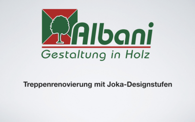 Treppenrenovierung mit Joka-Designstufen