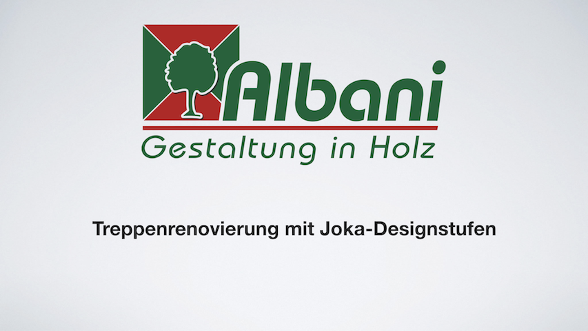 Treppenrenovierung mit Joka-Designstufen