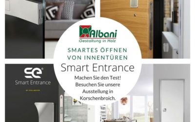 Dieser Türöffner braucht nur eine Berührung