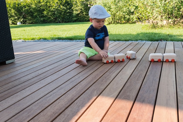 Terrassengestaltung in Holz