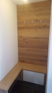 Garderobe aus Eiche