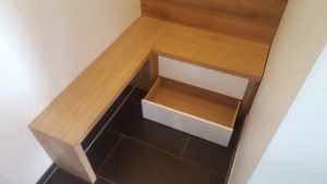 Garderobe aus Eiche