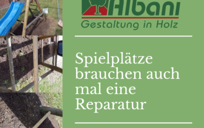 Auch Spielplätze brauchen eine Sanierung