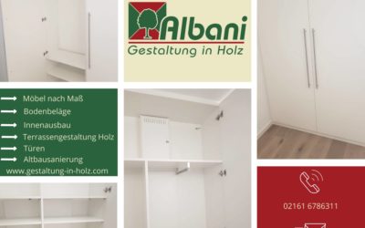 Ein neuer passgenauer Schrank