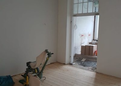 Ein Altbau in Mönchengladbach wird saniert