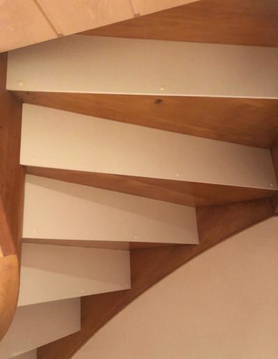 Treppe absichern