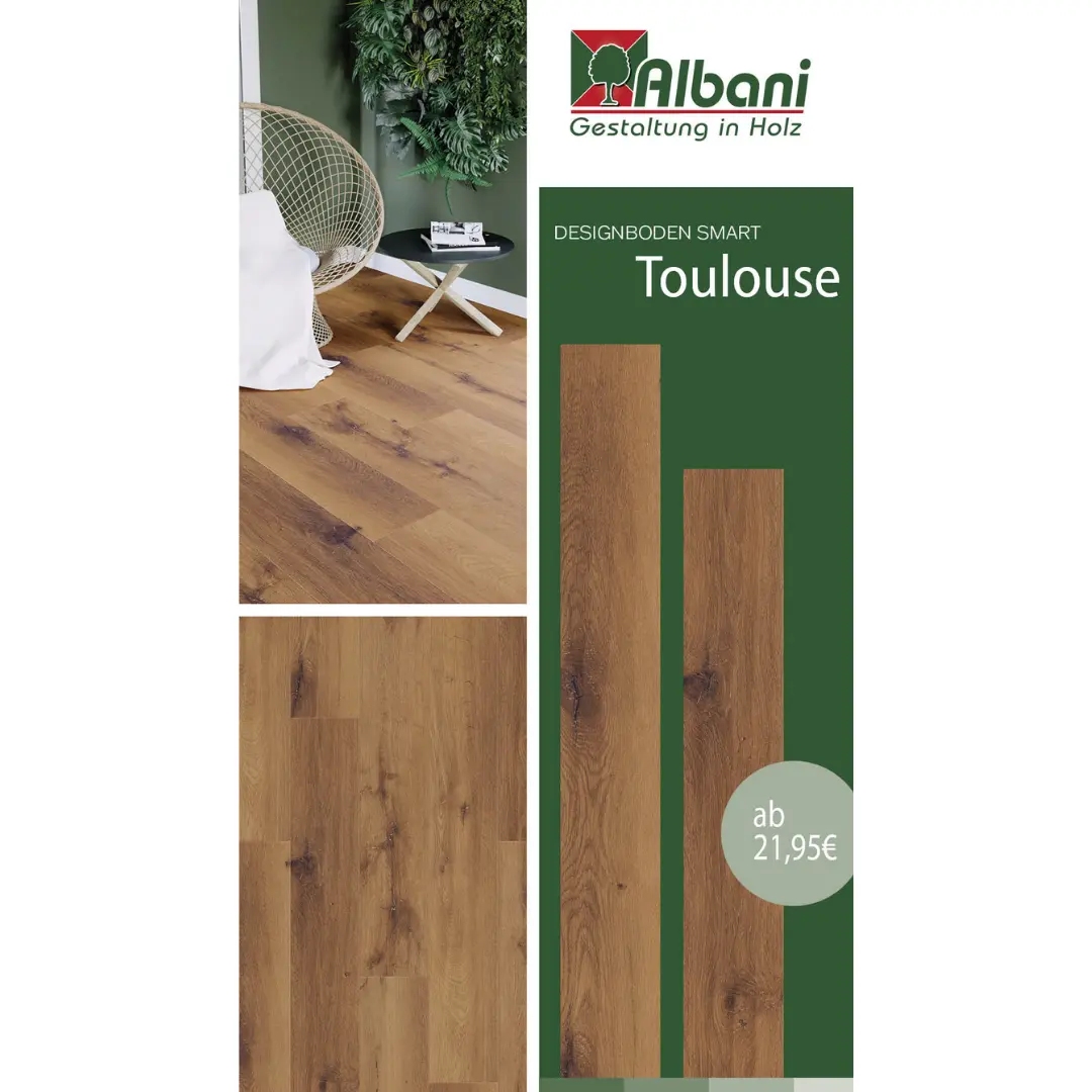 Designboden Smart Toulouse – ab 21,95 € pro m² bei Gestaltung in Holz.
