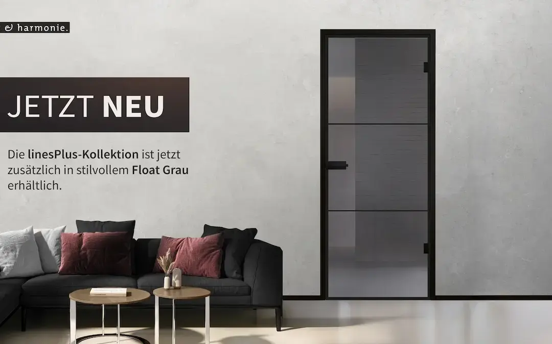 linesPlus: Moderne Glastüren mit Loft-Charme