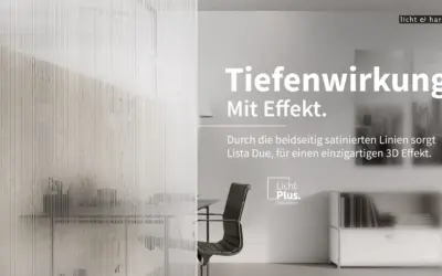 Lista Due: Glastüren mit Tiefenwirkung und Stil