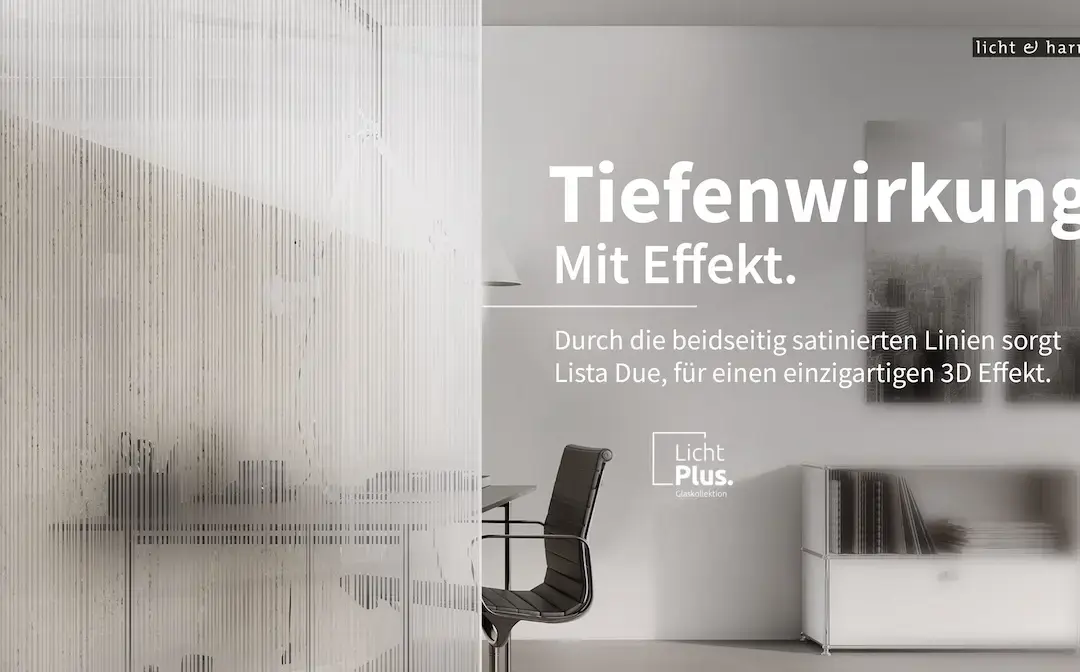 Lista Due: Glastüren mit Tiefenwirkung und Stil